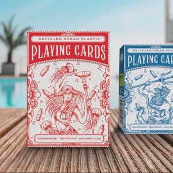 Ocean Plastic Playing Cards by Moop