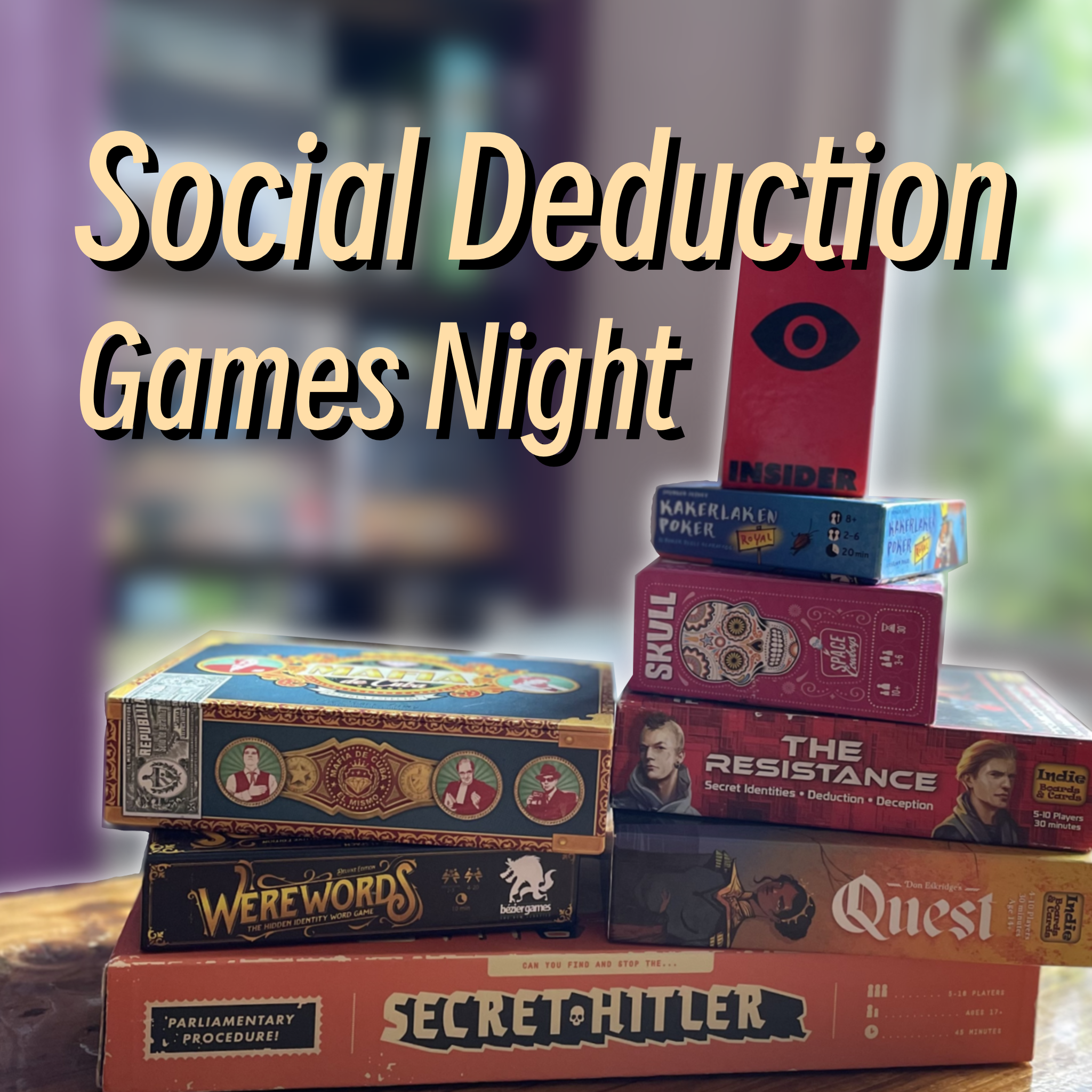 Social Deduction Game Night!