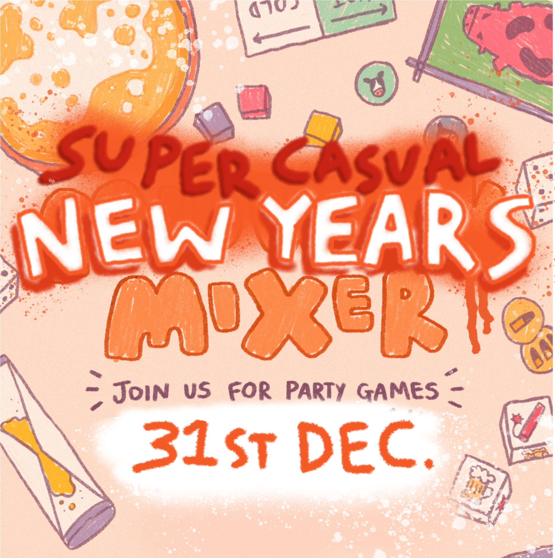 Super Casual New Years Mixer